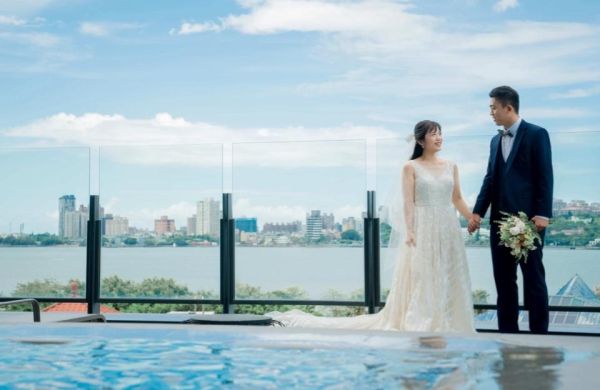 【YouTube】🧡ロマンティックコーストライン🧡愛と祝福の結婚式💛【左岸に定める】八里フォーポイントにて🧡